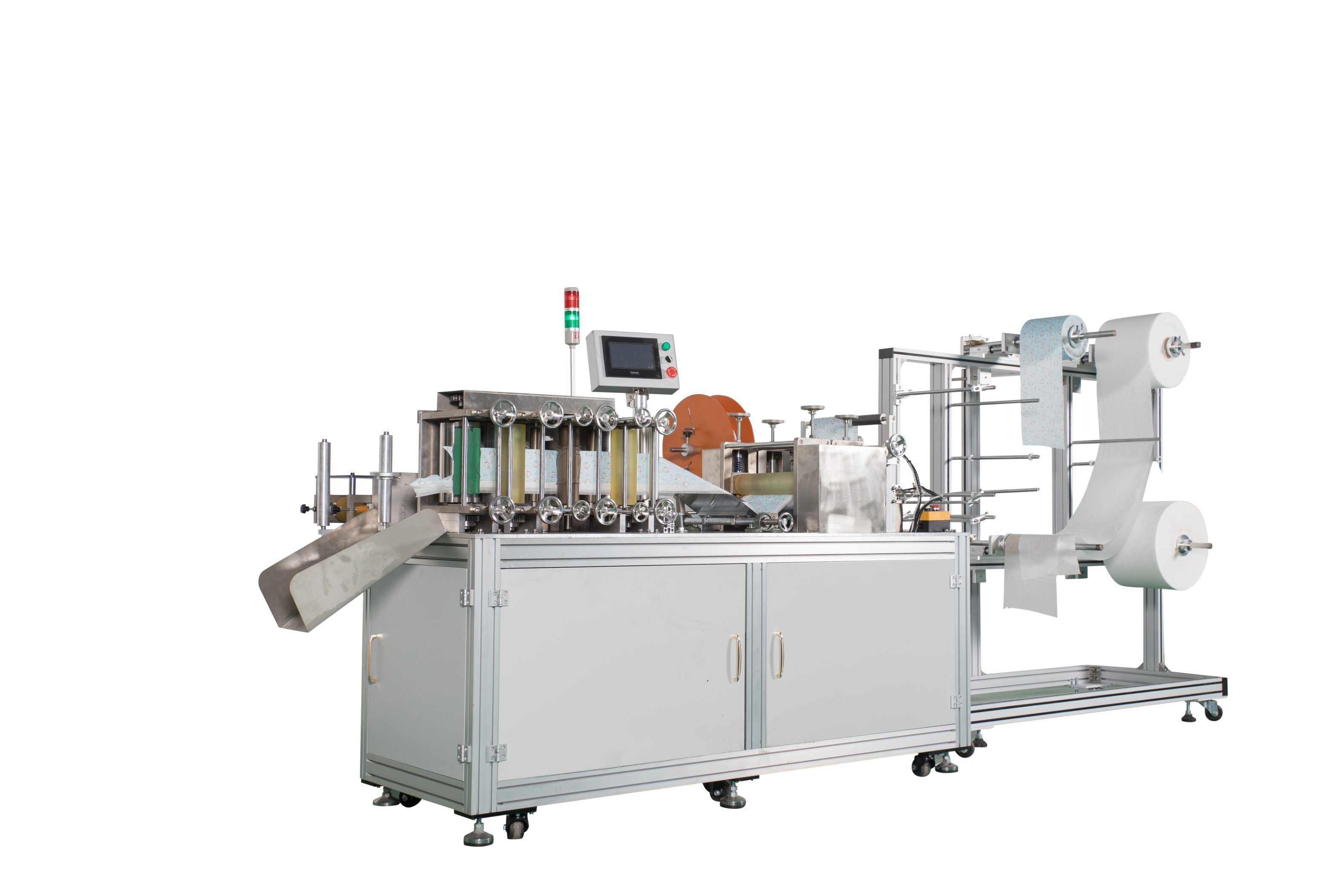 Surgical Mask Textile Weaving Machines Price Disposable Ear Loop Fabric Strip Cutting Machine