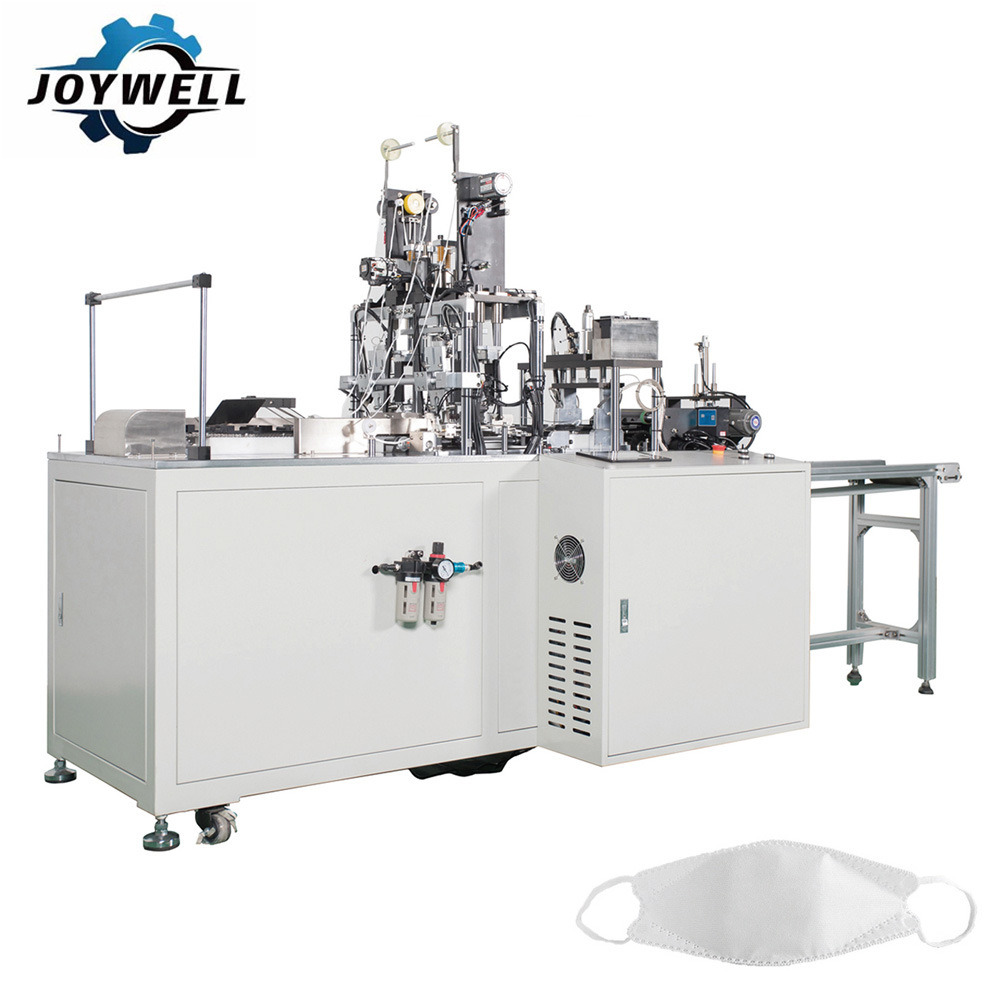 Fully Automatic Production Process Surgical Fish Shape Mask Earloop Welding Machine
