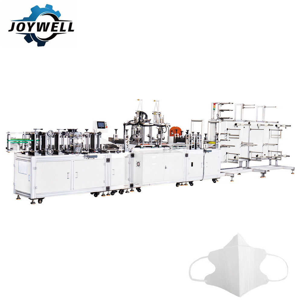 Full Automatic Folding Mask Making Machine with Aluminum Alloy Structure (High Speed Type)