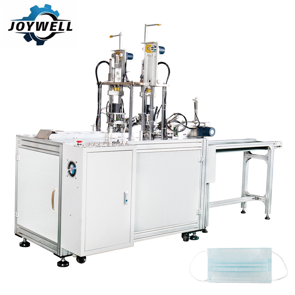 Nonwoven Welding Surgical Mask Cap Making Machine (Air Cylinder Tumtable Type)