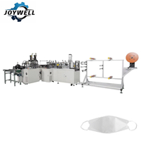 Joywell Mws-03 11kw Power Full Automatic Fish Shape Face Mask Machine 1+1 (Servo Motor Type)